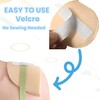 3 Pairs Shoulder Pads for Women Clothes,No-Sewing Required Anti-Slip Detachable