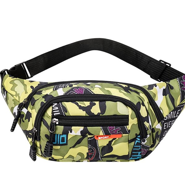 Bum Bag,Camo Bumbag Camouflage Belt Bag Waist Bag Fanny Pack