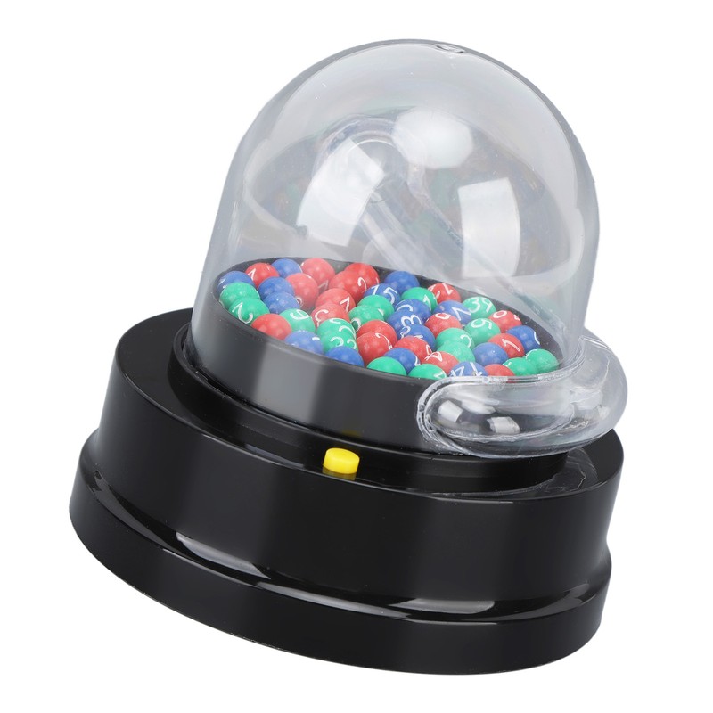Electric Shake Lucky Ball Machine Mini Lottery Machine Portable Fortunate