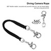 Diving Camera Lanyard Corrosion Rust Resistance 360° Flexible Rotation Diving