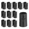 uxcell Wire Shelf Clips, 24pcs 1/2 Inch(13mm) Wire Shelving Lock