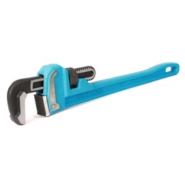 DURATECH 18-Inch Heavy Duty Pipe Wrench, Adjustable Plumbing Wrench, Malleable Cast Iron Handle, Exceed GGG standard