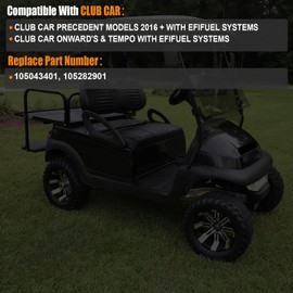 2016-2023 Fuel Pump Assembly Compatible for Club Car Golf Cart 2016 2017 2018 2019 2020 2021 2022 2023 Precedent Onward’s & Tempo with EFI Fuel System, Replace 105043401,105282901