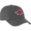 Arkansas Collegiate Adjustable Hats (Adjustable Hat, Arkansas Grey)