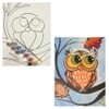 Paint Your Own Pre-Drawn Canvas Kit for Kids, Fall Owl