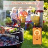 Wireless Meat Thermometer, Smart Bluetooth Thermometer with Waterproof Probe, Long