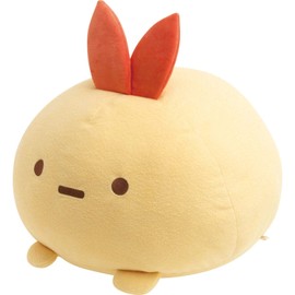 San-X Sumikko Gurashi MY93301 Squishy Super Mochimochi Daifuku Cushion, Ebifurai Tail (Fried Shrimp Tail)