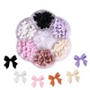 Furimuk 3D Bow Nail Charms Bow-Knot Nail Art Stud Rhinestones