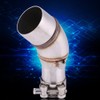 Keenso Motorcycle Exhaust Centre Pipe, Motorcycle Stainless Steel Exhaust Middle