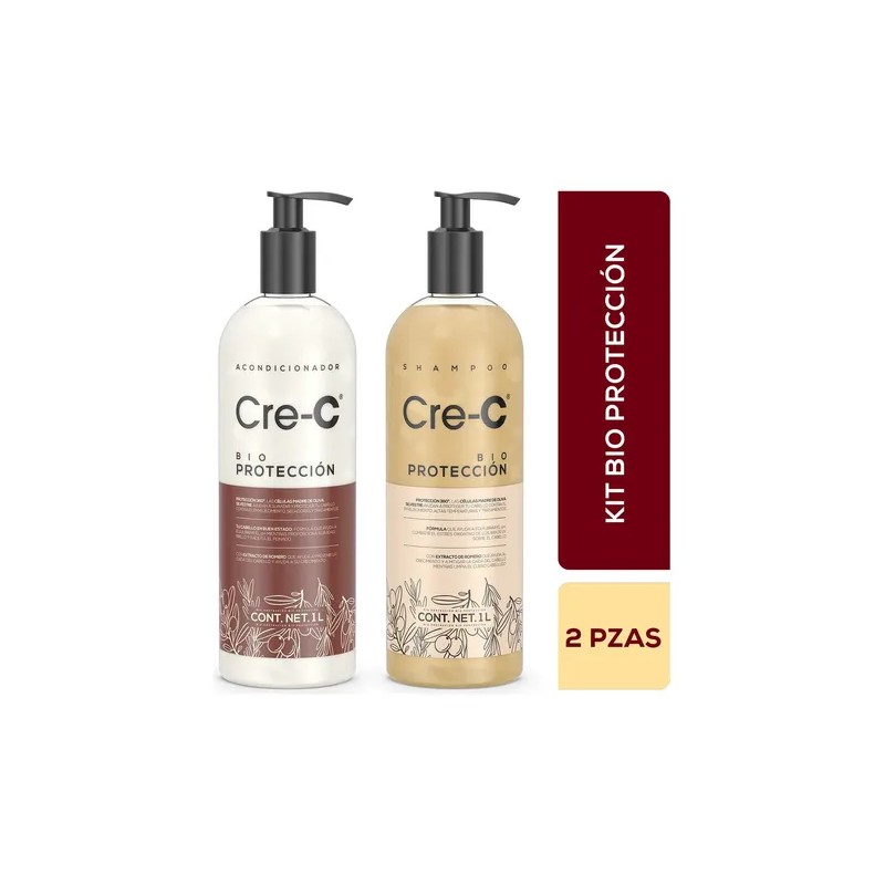 Kit Anticaída Bio Proteccion Cre-c Shampoo + Acondicionador