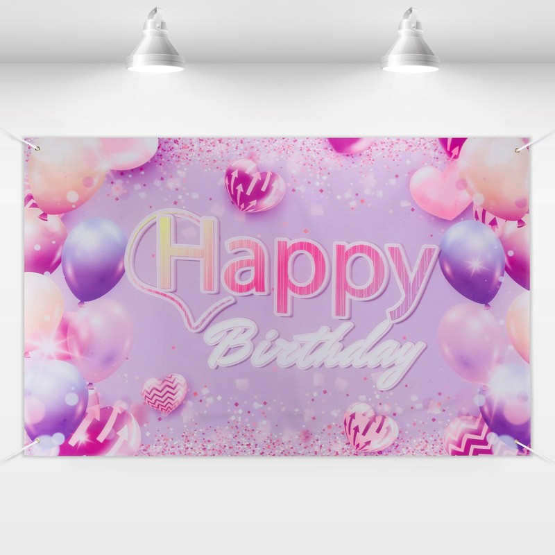 Birthday Party Decorations With Birthday Banners