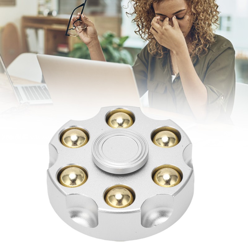 Fingertip Gyroscope Toy Detachable Relieves Stress Metal Rotating Decompression Toy