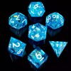 Liquid Core DND Dice Set,Dungeons and Dragon Game Dice Set