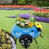 5.4cm Diameter Flower Pot Decor Ladybug Shaped Smoothing Surfaces Iron