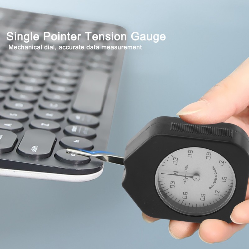 SEN-1.5-1 Dial Tension Gauge with Single Pointer 1.5N Tensiometer Tester