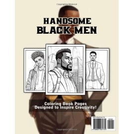 Handsome Black Men Coloring Book