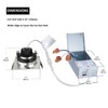POPANU Canless Recessed Gimbal Downlight Rotatable-Spotlight 5 CCT Adjustable 3