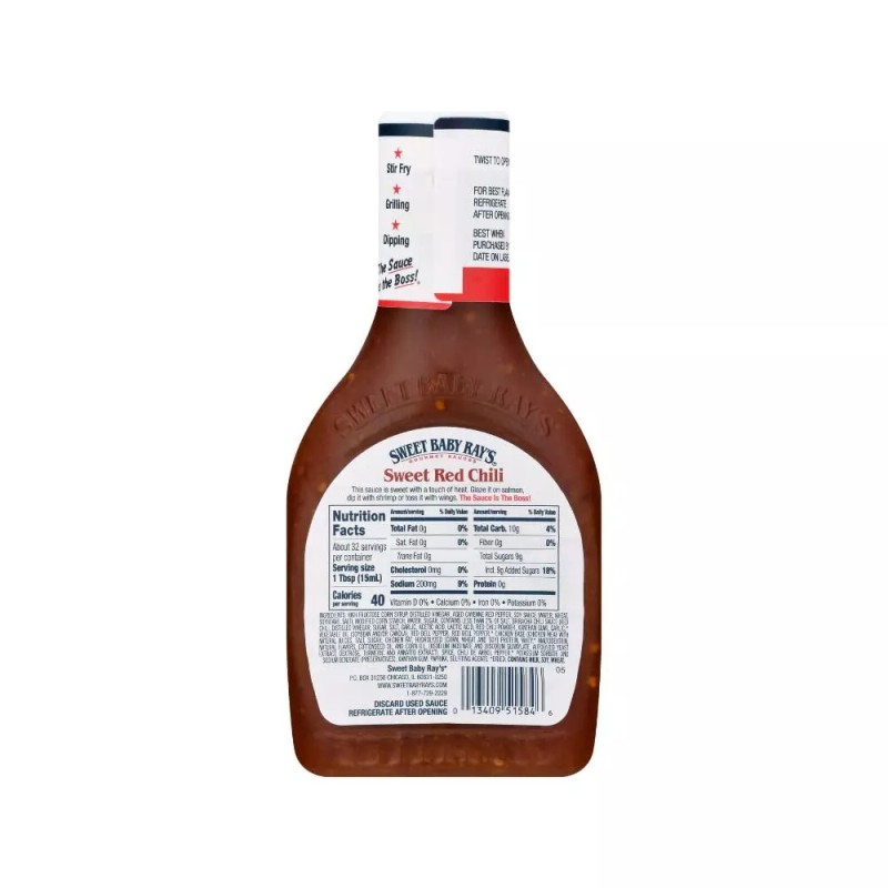 Sweet Red Chili Sauce 16 Fl Oz Pack for Wings