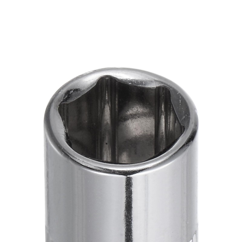 uxcell 2 Pcs 3/8 Inch Drive 9mm 6-Point Deep Socket,