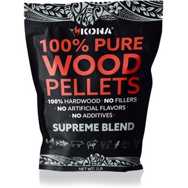 Kona Supreme Blend Indoor Smoker Pellets - 2 lb Resealable Bag