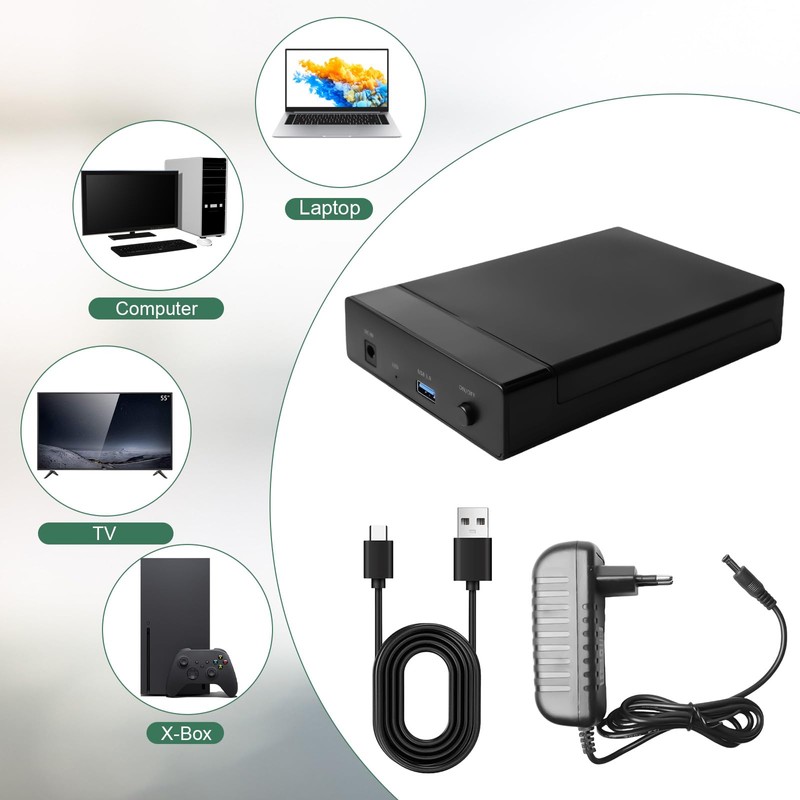 Hard Drive Docking Station: HDD Docking Station USB 3.0, Docking