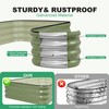 1MORE Raised Garden Bed,4 in 1 Modular Planter Raised Bed,5x3x1ft,Green-1Pk