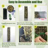 6 Pack Metal Moss Pole, 40"/24"/15" Moss Poles for Plants