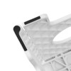 Casafield 9" Folding Step Stool with Handle, White - Portable