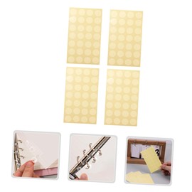 Operitacx 12 Sheets Loose-Leaf Hole Repair Subsidy Hole Reinforcers for Paper Ring Binder Hole Reinforcers Hole Sticker Hole Stickers Hole Reinforcement Rings Binder Ring Labels