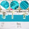 Aneco 4 Pack Satin Table Runner 12 x 108 Inch