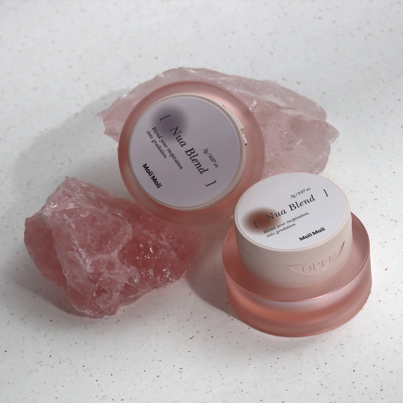classic nail Moimoi Noir Blend 2 Color Grenade Gradient +