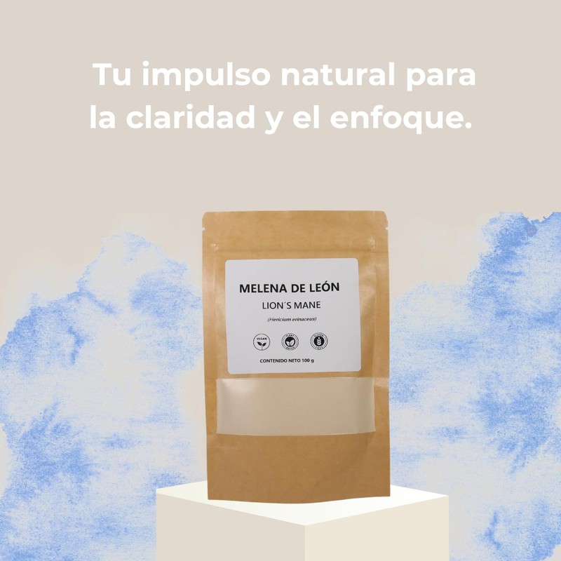 Pharmadan - Melena de León en Polvo - Nootropico Natural