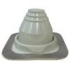 Flashers #1 White EPDM Square Base Flexible Roof Jack Pipe