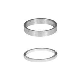 Yuauy 5 pcs for each Single/Double/Triple Chainring Bolts Screws Disc Crankset Nuts Chainwheel + 10 pcs Washers Fit for Road Bike Mountain Bike MTB (25 pcs)