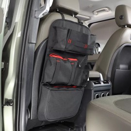 carpart2021 Car Back Seat Organizer Multi-Pocket Storage Tray Bag For LR Defender 2020-23 US
