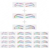 Disposable Eyebrow Design Stencil Eyebrow Tint Airbrush Auxiliary Sticker for