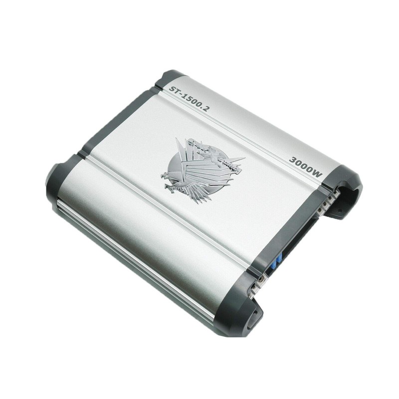 Soundxtrem ST-1500.2 3000 Watts Peak Power Amp 1/2/4 Ohm Car