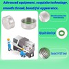 SNUTUYA 3/4 Garden Hose Caps And Plugs，Lead-Free，304 Stainless Steel Hose