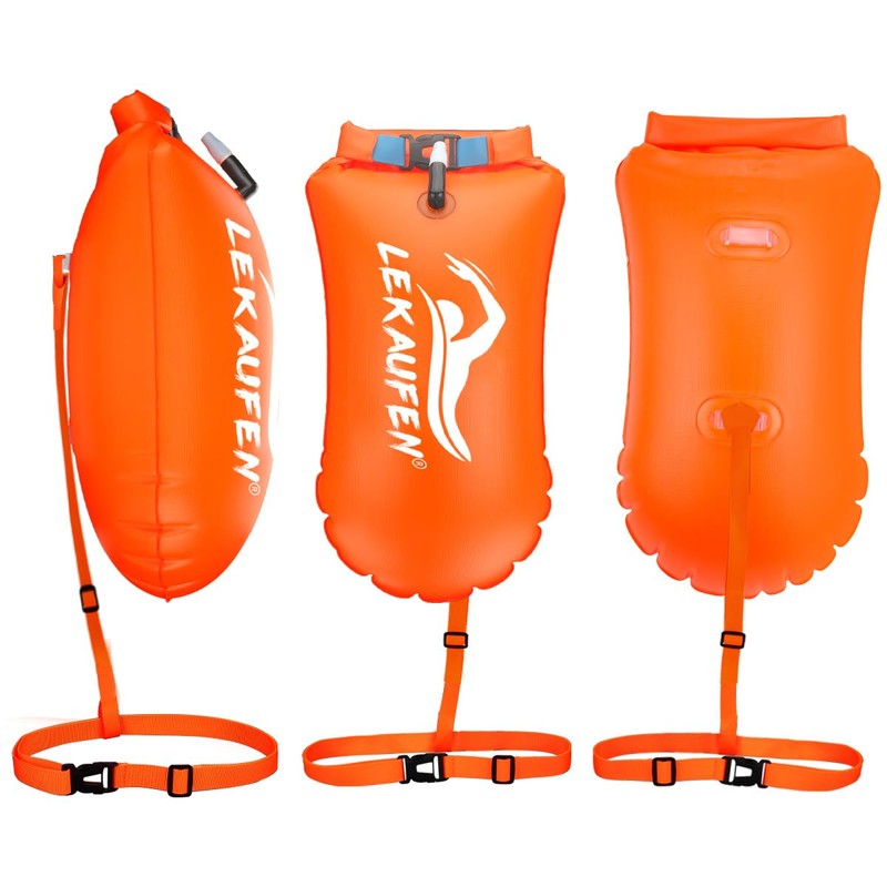 Swim Buoy for Open Water 2 Pack, 20L Swim Safety