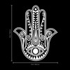 Vinyl Wall Art Decal - Hamsa Hand - 29" x