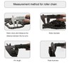 #40 Roller Chain Idler Sprocket Type C 1/2" bore 17