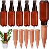 SiliFine 6 Sets Plant Watering Devices Include Terracotta Self Watering