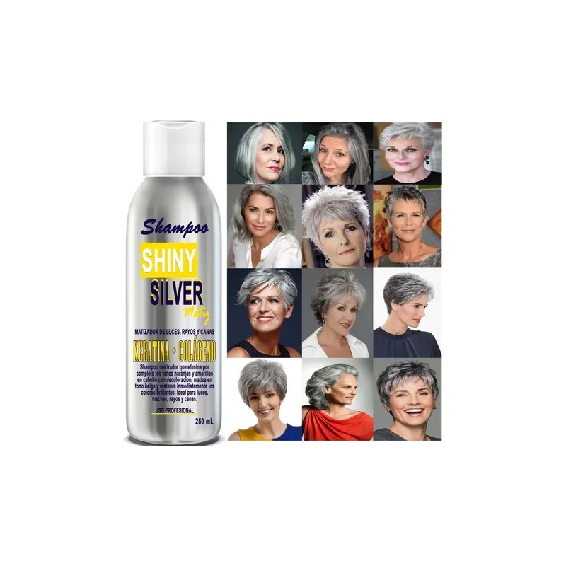 Shampoo Matizador De Canas Platinado Hermoso