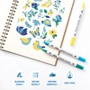 UNIKNIU Dual Tip Acrylic Paint Pens Markers,Acrylic Paint Pens for
