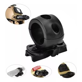 PopBabies Soporte Montura Lámpara Para Casco Táctico + Linterna