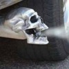 Hopowa Hammerte Aluminium Skull Exhaust Tip (3 Inches)