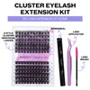 DIY Lash Extensions Set Cluster Lashes DIY Eyelash Extension at