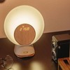 Moonlight Sensor Night Light Speaker Wireless Alarm Clock Bluetooth Speaker