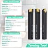 12mm Shank Carbide Lathe Turning Tools Metal 4 Lathe Tool
