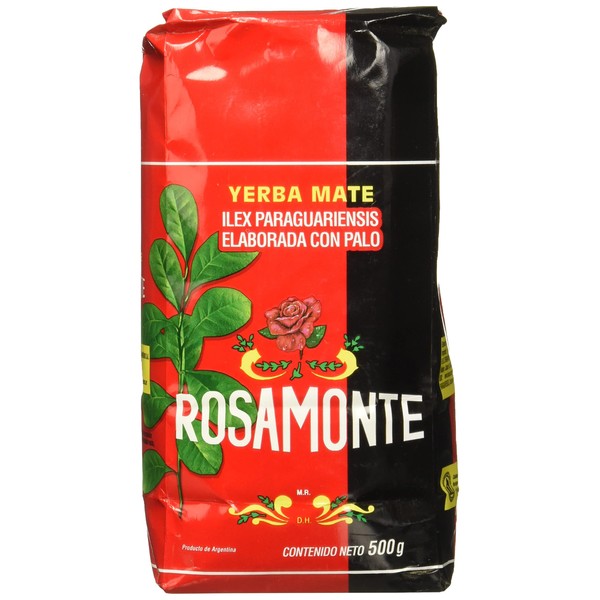 Yerba Mate Tea Rosamonte Industria Argentina Packaging 500g